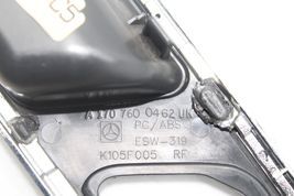 01-04 MERCEDES-BENZ SLK230 RIGHT PASSENGER SIDE INTERIOR DOOR HANDLE TRIM Q4547 image 11