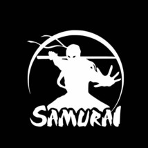  samurai fighting moving warrior waterproof vinyl decal for motorcycle jdm lexus suzuki thumb200
