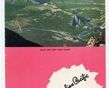 Canadian Pacific Railways Alaska Service Menu Banff &amp; Bow River Valley 1956 - $23.76