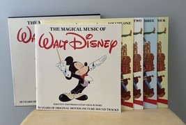 The Magical Music of Walt Disney 4 LP Box Set With Booklet Ovation Records 1978 - £15.47 GBP