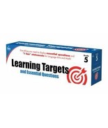 Learning Targets and Essential Questions, Grade 5 (2015, Cards,Flash Cards) - £14.76 GBP