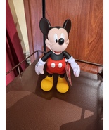 Disney Parks Mickey Mouse Vinyl Articulated Figurine Toy NEW - £18.18 GBP