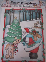 Daisy Kingdom Iron On Transfer Gentle Santa 6043 1990 New In Wrapper - $8.20 CAD