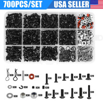 700Pcs Metal Screws Repair Tool Set for Axial SCX10 1/8 1/10 RC Crawler Car - £31.59 GBP