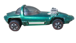 Hot Wheels Redline Silhouette Spectraflame Green USA 1968 Vintage - $59.35