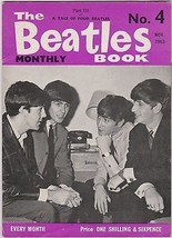 The Beatles Monthly Book Magazine No 4 Nov 1963 Original - £27.09 GBP