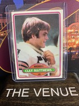 1980 Topps #418 Clay Matthews RC : Cleveland Browns - A - £3.97 GBP