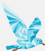 Pepita needlepoint kit: Dove Origami, 7&quot; x 8&quot; - £37.57 GBP+