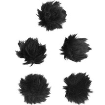 Eboot 5 Pack Furry Outdoor Microphone Windscreen Muff For Most Lavalier Micropho - £15.65 GBP