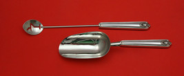 Fiddle Shell by Frank Smith Sterling Silver Bar Set 2pc HHWS  Custom Made - £102.77 GBP