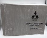 2011 Mitsubishi Outlander sport and RVR Owners Manual [Paperback] Auto M... - $48.99
