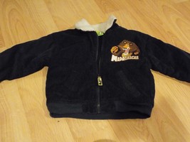 Size 3T Madagascar Hunter Green Corduroy Winter Coat Jacket Alex the Lio... - $24.00