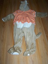 Size 3-6 Months OshKosh Brown Puppy Dog / Bear / Arthur Costume Orange Shirt EUC - £14.42 GBP