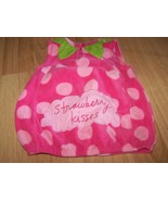 Infant Size 6-9 Months Sandra Magsamen Pink Strawberry Kisses Halloween ... - £14.38 GBP