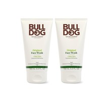 BULLDOG Mens Skincare and Grooming Original Face Wash, 5 Fluid Ounce - Pack of 2 - £27.17 GBP
