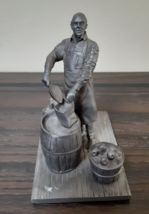Rare 1977 Franklin Mint The Shopkeeper Fine Pewter Figurine Signed By Ron Hinote - £10.89 GBP