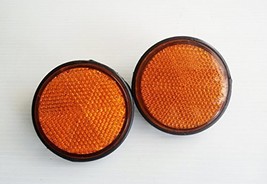 Honda CB400 SC CB450 SC CB750 SC Reflector L/R New screw 5mm. (Orange) - $6.24