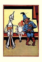 Tin Man, Dorothy and Scarecrow by John R. Neill - Art Print - £17.30 GBP+