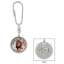 Justice for Cecil Lion Keychain Jewelry- Proceeds Benefit Conservation - £21.80 GBP