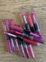 Amuse Two Way Lipgloss assorted shades NEW Great Party Favors!! Lot of 12 - £18.74 GBP