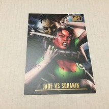 2022 DC Comics Blackest Night Jade vs Soranik Greg Horn Art Trading Card... - £3.69 GBP