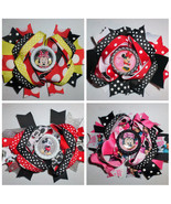 NEW Minnie Mickey Mouse Girls 5-inch Hair Bow Clip - €6,07 EUR