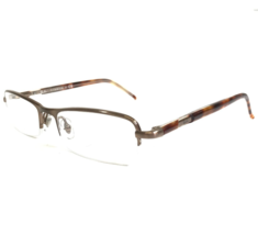 Ray-Ban Eyeglasses Frames RB8612 1051 Bronze Brown Tortoise Half Rim 50-18-140 - £95.44 GBP