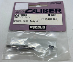 KYOSHO EP Caliber M24 CA1003 Stabilizer Weight R/C Helicopter Parts - £6.17 GBP