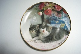 Ladies of Leisure cat plate by Nancy Matthews Franklin Mint Heirloom G4964 - $7.92
