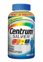 275 Tabs Centrum Silver Men 50+ Multivitamin Multimineral Supplement Vit... - $14.99