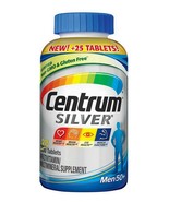 275 Tabs Centrum Silver Men 50+ Multivitamin Multimineral Supplement Vit... - $280.04 MXN