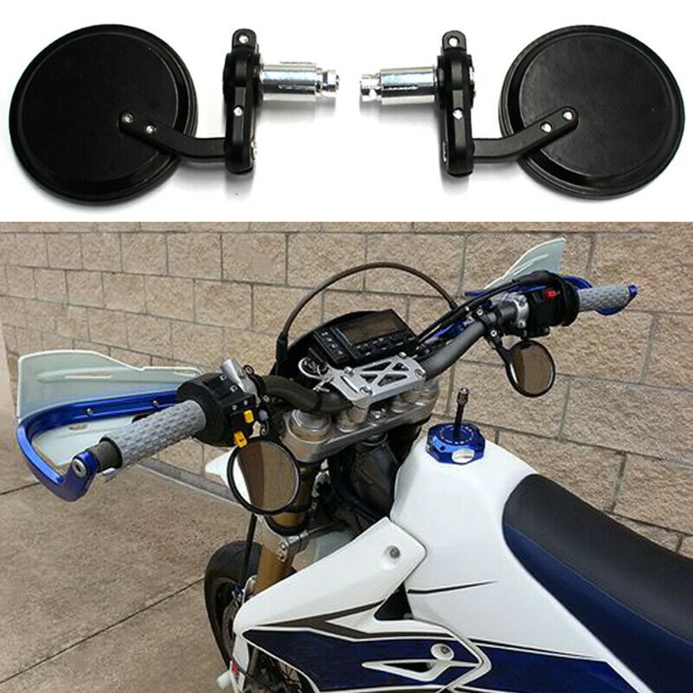 2Pcs/Pair Motorcycle Rearview Mirror Scooter Motocross Rearview Mirrors 360 - £24.52 GBP