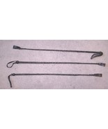 HORSE RIDING CROP training horses whip cowboy gear NEW leather braided new  - $142.79 MXN