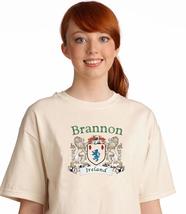 Brannon Irish Coat of arms tee Shirt in Natural - £11.94 GBP+