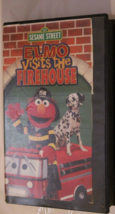 Sesame Street VHS Tape Elmo Visits The Firehouse - $5.93