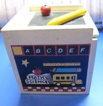 Wooden Teacher stuff box - $7.73