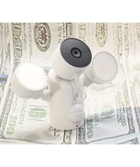 Google Nest Cam Floodlight Outdoor Wired Smart Security Camera Snow #D3 - $210.72 CAD