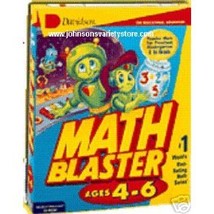 Math Blaster, Ages 4-6 - £4.70 GBP
