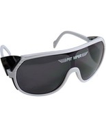 Sexy Pit Viper Sunglasses White Black Lens Shield Frame (Mens and Womens... - $58.41