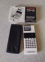 WORKING VINTAGE Canon TP-8 Pocket Printer Calculator with Original Box &amp;... - $13.99