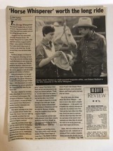 The Horse Whisperer vintage Article Robert Redford Scarlett Johansson AR1 - $5.93