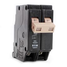 Eaton CHF220 Series 20A DP Circuit Breaker, No Size, Black - $58.22 CAD
