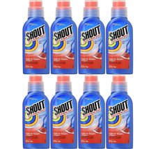 Shout Advanced Ultra Concentrated Stain Removing Gel, 8.7 Oz, 8 Pack - £33.12 GBP