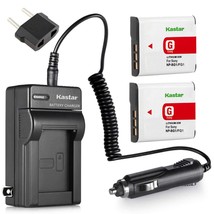 Kastar Battery (2-Pack) and Charger for Sony NP-BG1, NP-FG1 and Cyber-sh... - $26.59
