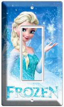 Disney Frozen Elsa Single Gfi Light Switch Outlet Plate Children&#39;s Girls Bedroom - £9.58 GBP