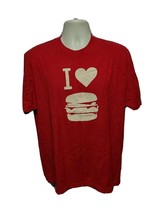 Amstel Light The Official Beer of the Burger Adult Large Burgundy TShirt - £14.24 GBP