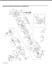 Ingersoll Rand IR 280-TK2 Tune Up Kit IR 280 1” / Spline Series Air Impa... - $93.98