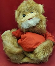 Vintage Furry Huggem’s 1980 Hanging Monkey Stuffed Animal Puppet 40&quot; - £23.52 GBP