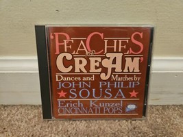 Sousa Marches: Peaches and Cream Cincinnati Pops/Kunzel (CD, 1984, Moss) - £4.54 GBP