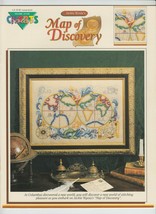 Color Charts Map of Discovery Cross Stitch Pattern Booklet Jackie Wynia 11102 - $12.55